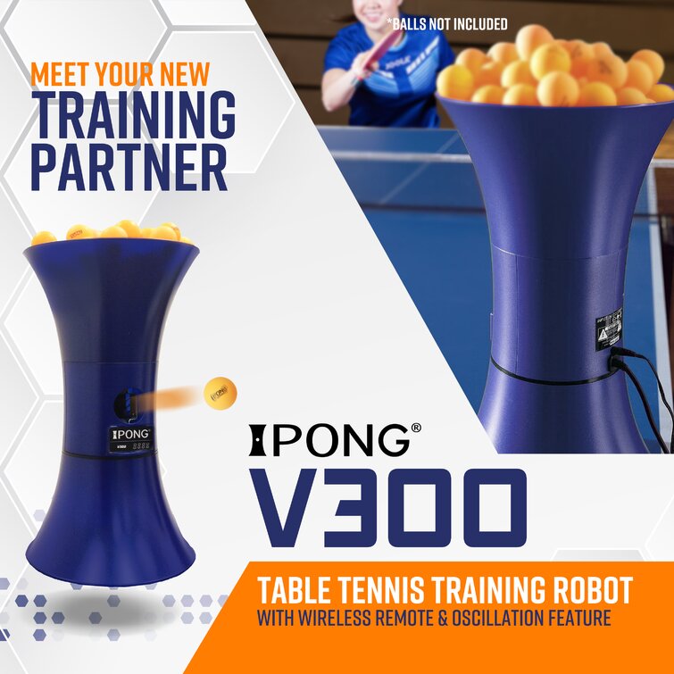 iPong Table Tennis Training Robot - Automatically Serves Ping Pong